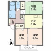 コンフォート A棟の間取り画像