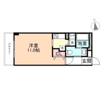 ファースト・レーベン新富町の間取り画像