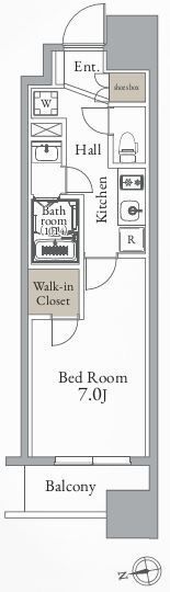 グランカーサ町屋の間取り画像