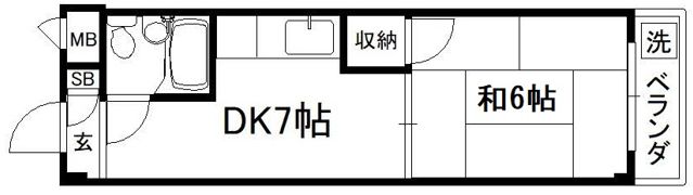 アーバンみかげの間取り画像