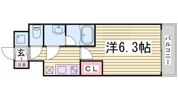 ファーストフィオーレ神戸湊町の間取り画像