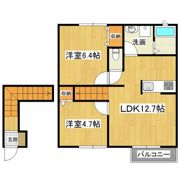 ロングウッド ハウスB棟の間取り画像