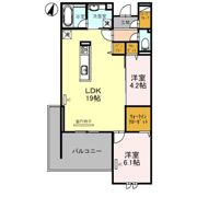 Belleville桜木町の間取り画像