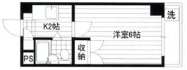 ツインハイツB棟の間取り画像