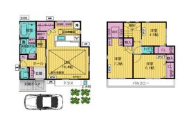 武蔵野市境5丁目戸建の間取り画像