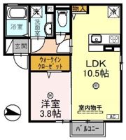 agreable(アグレアーブル）の間取り画像
