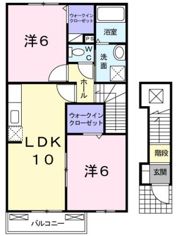 リバーサイド レジデンス Aの間取り画像