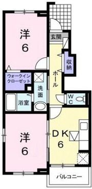 ソナチネ Bの間取り画像