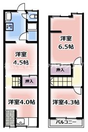 池田西町リノベテラスの間取り画像