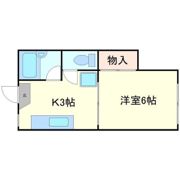 ナオミハイツ1の間取り画像