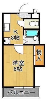 シャトレ永犬丸の間取り画像