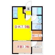 エミリア川内06の間取り画像