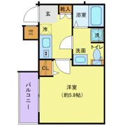 クレヴィスタ新小岩の間取り画像