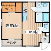 メゾン・ド・ソレイユ 201の間取り画像