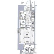 エスリード心斎橋EASTの間取り画像