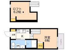 HiroyuーFukuoka Iの間取り画像