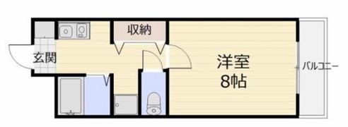 シャンティ青江の間取り画像