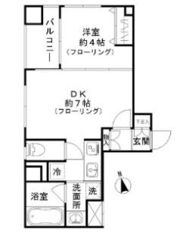 GL蔵前の間取り画像
