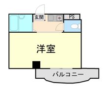 三景マンションの間取り画像