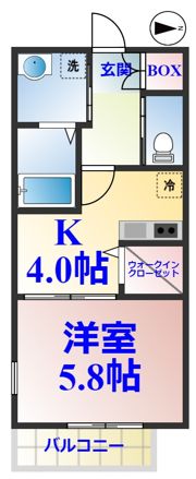 シャルコートSOGAの間取り画像