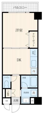 カーサー・オギクボの間取り画像