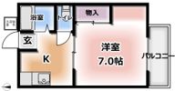 グリーンハウスウエストの間取り画像