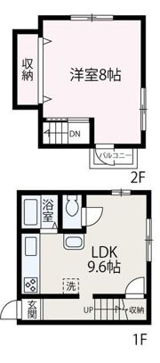 溝沼6丁目戸建ての間取り画像