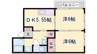 サンコートの間取り画像