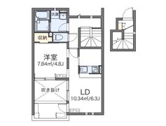 レオネクストかきの木の間取り画像