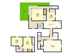 ペディハウス池田呉服町の間取り画像