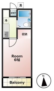 メゾンコート所沢の間取り画像