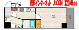 レクシア天神橋の間取り画像