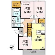 アムール中井の間取り画像