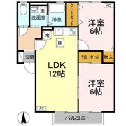 リヴェールSACHI A棟の間取り画像