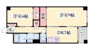 中山手コーポの間取り画像