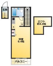 クラフト中井の間取り画像
