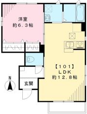 ジャルディーノAの間取り画像