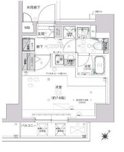 CREST TAPP SHIN-YOKOHAMAの間取り画像