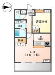 フローラル丸美の間取り画像