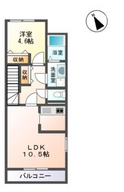 ラ・フレーズの間取り画像
