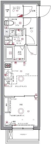 ユリカロゼ成増の間取り画像