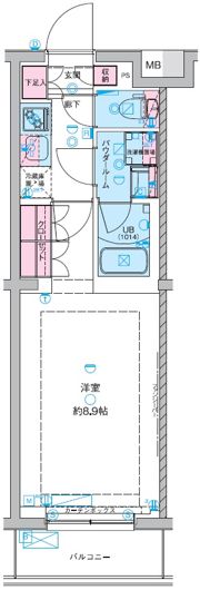 GENOVIA聖蹟桜ヶ丘の間取り画像