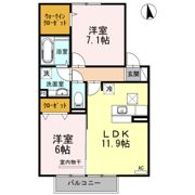 Nスタイル中津の間取り画像