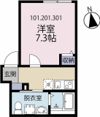 グランジュテ追浜パークテラスの間取り画像