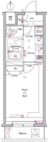 L-Flat入谷の間取り画像