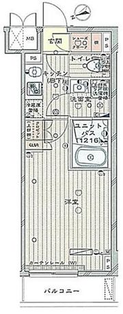 ルーブル板橋東新町壱番館の間取り画像
