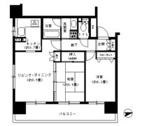 パークキューブ浅草田原町の間取り画像