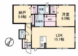 ホワイトコーポ府中 壱番館の間取り画像