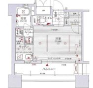 レジュールアッシュ梅田WESTの間取り画像
