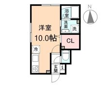 EdgeMoment婦中の間取り画像